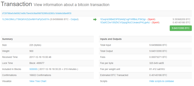 bitcoin transcation2